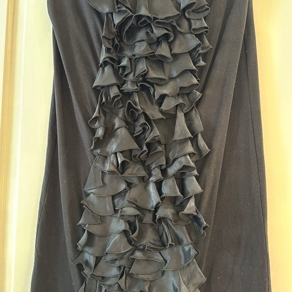 Thread Social Black Ruffle Dress - Picture 6 of 16